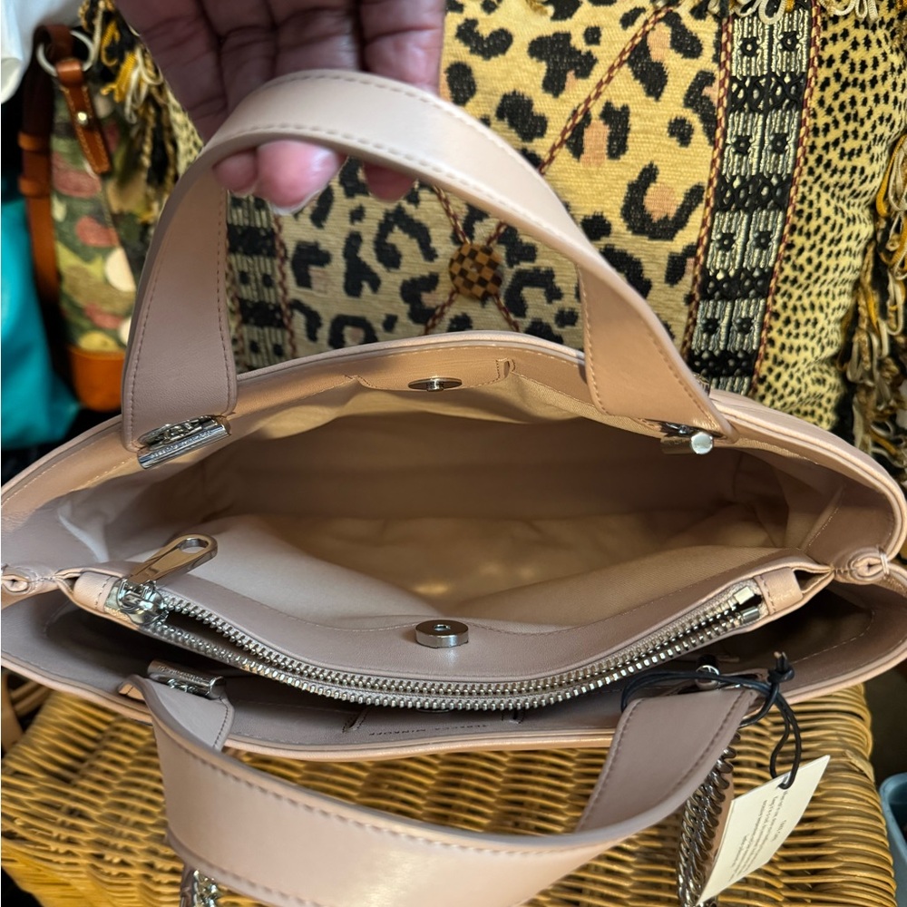 NWT - Rebecca Minkoff M.A.B Quilted Satchel - Doe - Picture 6 of 10